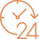 24 X 7 service